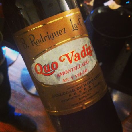 Quo Vadis Amontillado